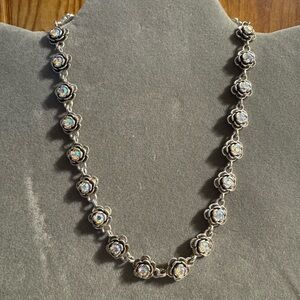 PD Floral Flower Roses Necklace